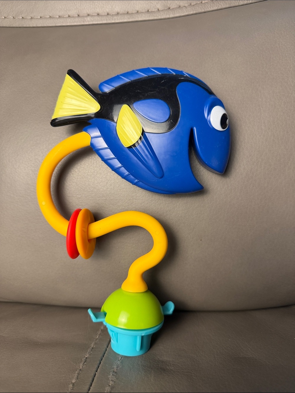 Nemo bouncer replacement Dori Blue & Yellow Fish Teether & Rattle for Babies